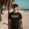 Beach Male - Black T-Shirt Mockup 17
